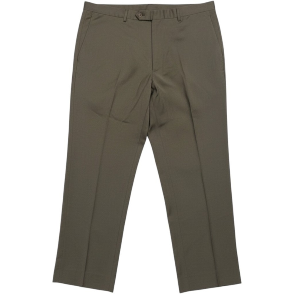 Canali 1934 Mens  Brown 100% Wool Flat Front Dress Pants Trousers  40W